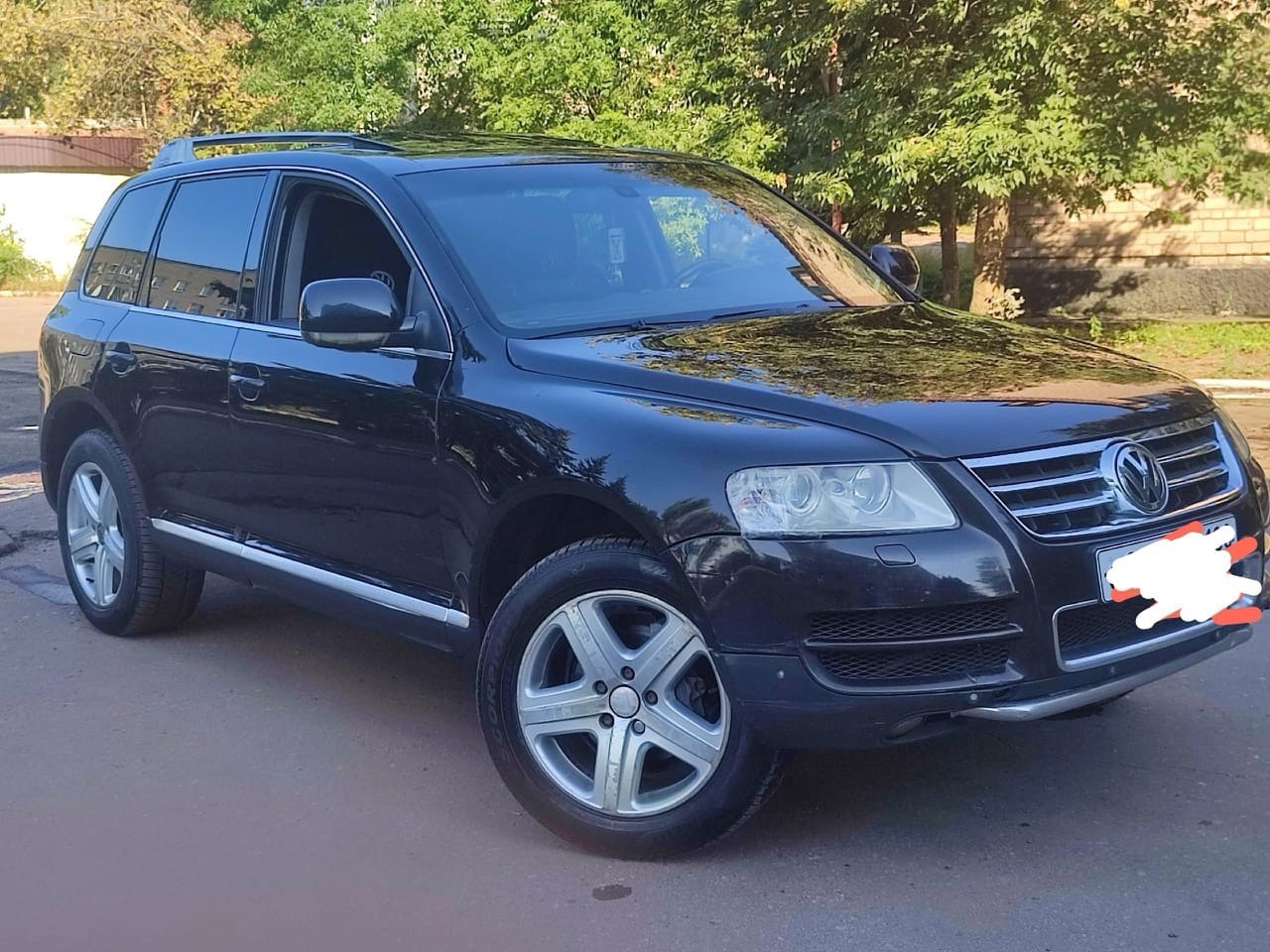 Volkswagen Touareg 2005 матовый