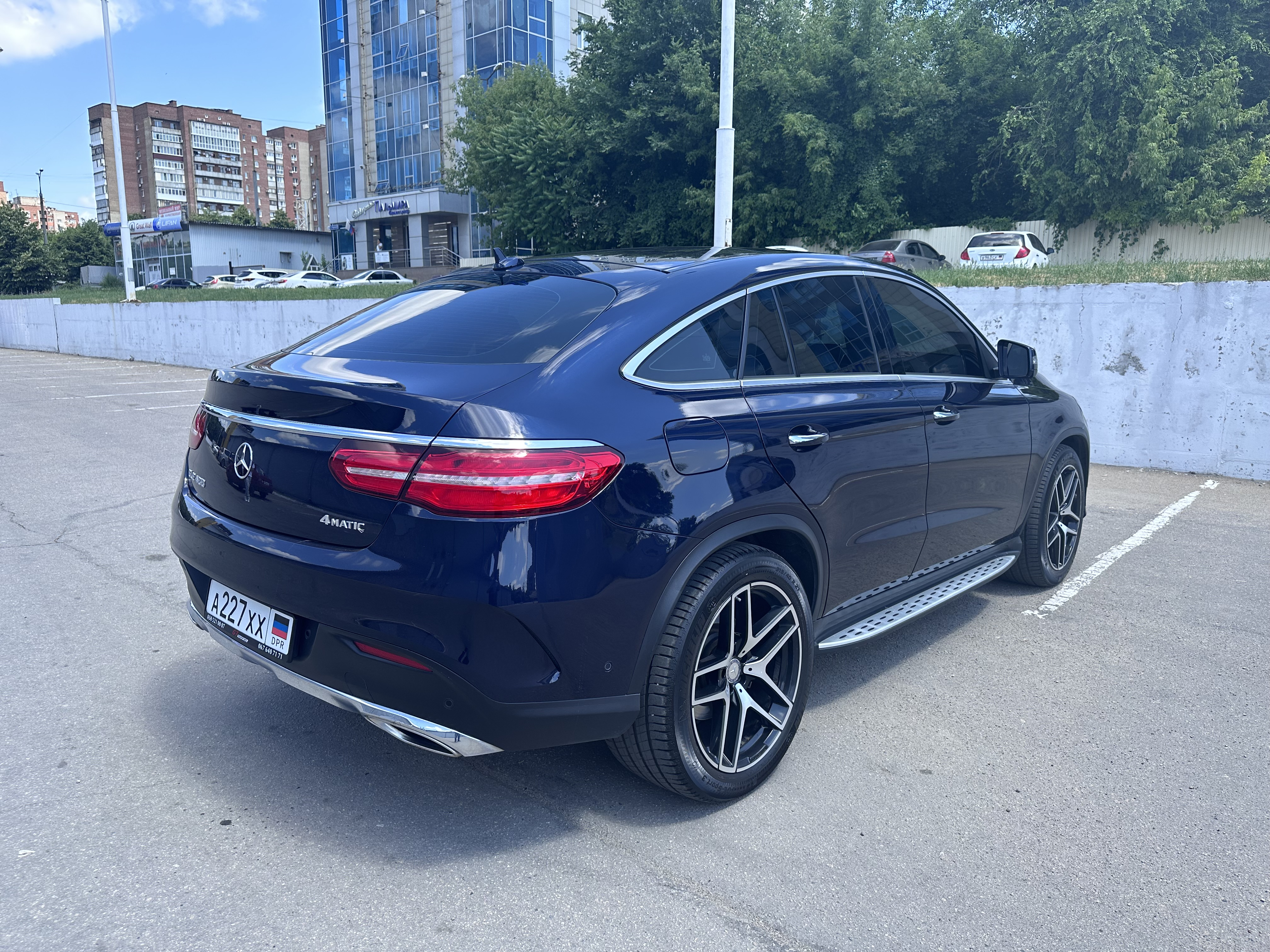 Mercedes-Benz GLE Coupe 400, 2016 - в ДНР ЛНР